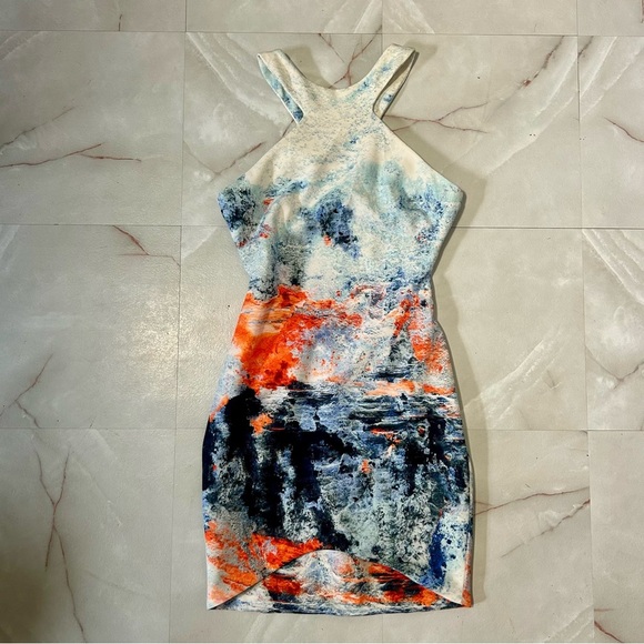 Revolve Bec + Bridge Fire And Ice Mini Dress Sleeeveless Size 2 - Picture 4 of 7